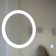 KIAMAMI VALENTINA - Miroir À Led 80X60 Tactile Avec Montre Digitale Et Miroir Grossissant - vignette