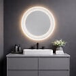 KIAMAMI VALENTINA - Miroir Rond 60 Cm Éclairage Led Touch - vignette