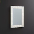 KIAMAMI VALENTINA - Miroir Rectangulaire 50X70 Avec Décoration Lumineuse À Leds - vignette