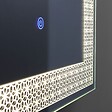 KIAMAMI VALENTINA - Miroir Rectangulaire 50X70 Avec Décoration Lumineuse À Leds - vignette