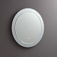KIAMAMI VALENTINA - Miroir Rond De 80 Cm Avec Éclairage Led Intégré - vignette