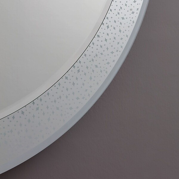 KIAMAMI VALENTINA - Miroir Rond De 80 Cm Avec Éclairage Led Intégré - large