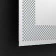 KIAMAMI VALENTINA - Miroir Rectangulaire 50X70 Décoré Et Éclairé Par Des Leds - vignette