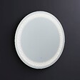 KIAMAMI VALENTINA - Miroir Rond Décoratif De 80 Cm Avec Led Intégrée - vignette