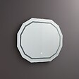 KIAMAMI VALENTINA - Miroir 90X70 Avec Bord Facetté Et Éclairage Led - vignette