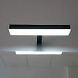 KIAMAMI VALENTINA - Applique Led Pour Miroir De Salle De Bain Avec Finition Noire 20X5x12.5 | Nettuno - vignette