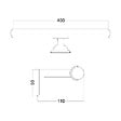 KIAMAMI VALENTINA - Lampe Avec Led Ronde De 40Cm À Lumière Froide Pour Miroir | Aurora - vignette