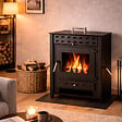 INTERSTOVES - POÊLE À BOIS HUGO 9 | BÛCHES 50CM - - vignette