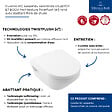 VILLEROY & BOCH - Combipack WC, modèle suspendu - Architectura - Blanc- réf : 5684CL01 - VILLEROY ET BOCH - vignette