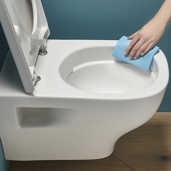 JACOB DELAFON - WC suspendu sans bride Struktura + abattant - large