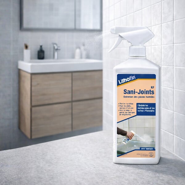 LITHOFIN - Lithofin KF SANI-JOINTS 500 ML 500ml - Nettoyage Intensif Des Joints 1L - large