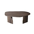 HABITAT ET JARDIN - Table basse en bois "Rock" 100 x 60 x 35 cm - Noyer - vignette