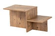 HABITAT ET JARDIN - Table basse en bois "Harmony" 80 x 40 x 40 cm - Pin atlantique - vignette