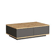 HABITAT ET JARDIN - Table basse en bois "Frew" - 90 x 60 x 28 cm - Marron - vignette