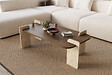 HABITAT ET JARDIN - Table basse en bois "Leapiri" - 120 x 60 x 35 cm - Marron - vignette