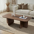 HABITAT ET JARDIN - Table basse en bois "Akira" 120 x 60 x 41 cm - Noyer - vignette