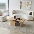 HABITAT ET JARDIN - Ensemble de table basse en bois "Paris" 105 x 60 x 35 cm - Bronze - vignette