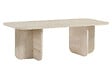 HABITAT ET JARDIN - Table basse en bois "Akira" 120 x 60 x 41 cm - Travertin - vignette