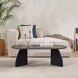 HABITAT ET JARDIN - Table basse en bois "Melina" 120 x 60 x 40 cm - Bois Noir - vignette