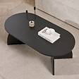 HABITAT ET JARDIN - Table basse en bois "Melina" 120 x 60 x 40 cm - Bois Noir - vignette