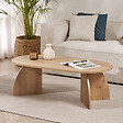 HABITAT ET JARDIN - Table basse en bois "Melina" 120 x 60 x 40 cm - Chêne saphir - vignette