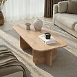 HABITAT ET JARDIN - Table basse en bois "Akira" 120 x 60 x 41 cm - Chêne saphir - vignette