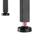 TECTAKE - Table d’appoint ROCHESTER 41,5x41x56cm - vignette