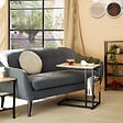 TECTAKE - Table d’appoint WIGAN 55x36,5x60cm - vignette