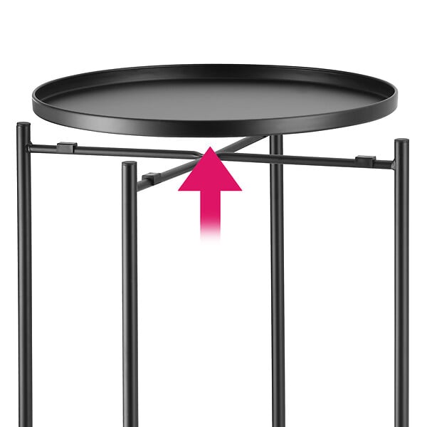 TECTAKE - Table d’appoint SUNDERLAND 45,5x54,5cm - large