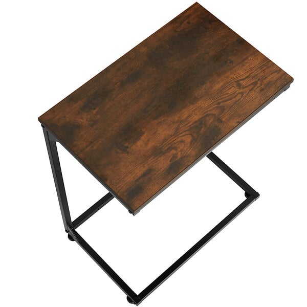 TECTAKE - Table d’appoint CARDIFF 55,5x35x67cm - large