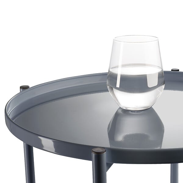 TECTAKE - Table d’appoint CANTERBURY 45,5x45,5x53cm - large