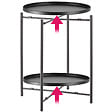 TECTAKE - Table d’appoint OXFORD - vignette