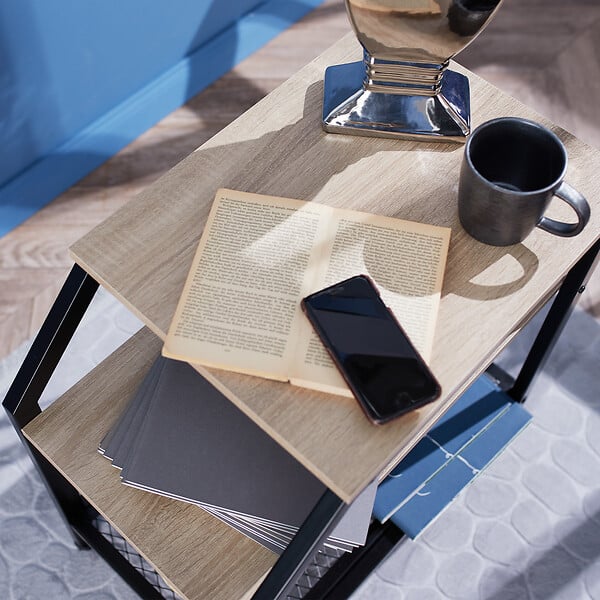 TECTAKE - Table d’appoint PLYMOUTH 36,5x58,5x59,5cm - large