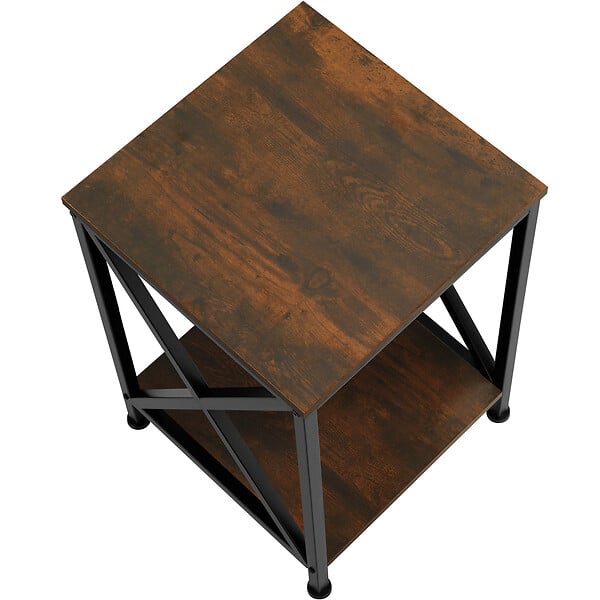 TECTAKE - Table d’appoint CARLTON 40,5x40,5x52,5cm - large