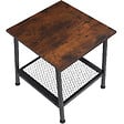 TECTAKE - Table d’appoint BEDFORD  45,5x45x47cm - vignette