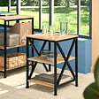 TECTAKE - Table d’appoint NOTTINGHAM 40,5x40,5x60,5cm - vignette