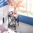 TECTAKE - Table d'appoint Dayton 35x35x70,5cm - vignette