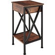 TECTAKE - Table d'appoint Dayton 35x35x70,5cm - vignette