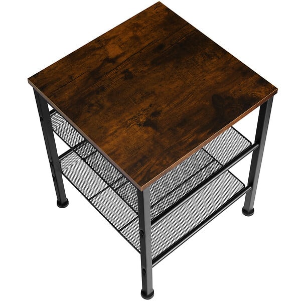TECTAKE - Table d’appoint LINCOLN 40,5x40x50,5cm - large