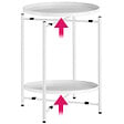 TECTAKE - Table d’appoint OXFORD - vignette