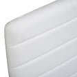 TECTAKE - Ensemble de 6 chaises de salle à manger aspect cuir ergonomique blanc - vignette
