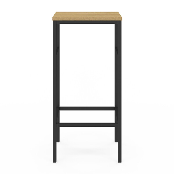ID MARKET - Lot de 4 tabourets de bar DETROIT design industriel - large