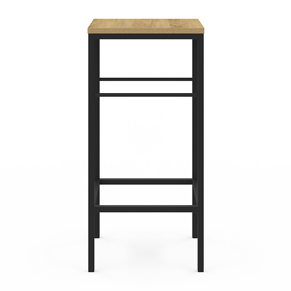 ID MARKET - Lot de 4 tabourets de bar DETROIT design industriel - large