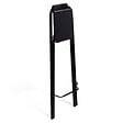 ID MARKET - Lot de 4 tabourets de bar pliants DELSON noirs - vignette