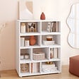 ID MARKET - Meuble TV combiné 3 pièces modulables LEONARD pour salon chambre et bureau, 140-205 x 30 x 43 cm - vignette