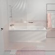 ALLIBERT - Baignoire rectangulaire 170x75x54cm - Acrylique et ABS Blanc - Dossier et accoudoirs intégrés - vignette