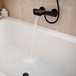 ALLIBERT - Baignoire rectangulaire duo 180x80x54cm - 100% acrylique blanc mat - Lignes arrondies - vignette
