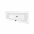 ALLIBERT - Baignoire asymétrique gauche 160x85x54 cm - 100% acrylique blanc brillant - vignette
