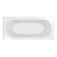 ALLIBERT - Baignoire rectangulaire duo 170x75x54cm avec dossiers intégrés - Acrylique et ABS blanc brillant - vignette