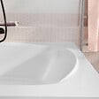 ALLIBERT - Baignoire rectangulaire duo 170x75x54cm avec dossiers intégrés - Acrylique et ABS blanc brillant - vignette